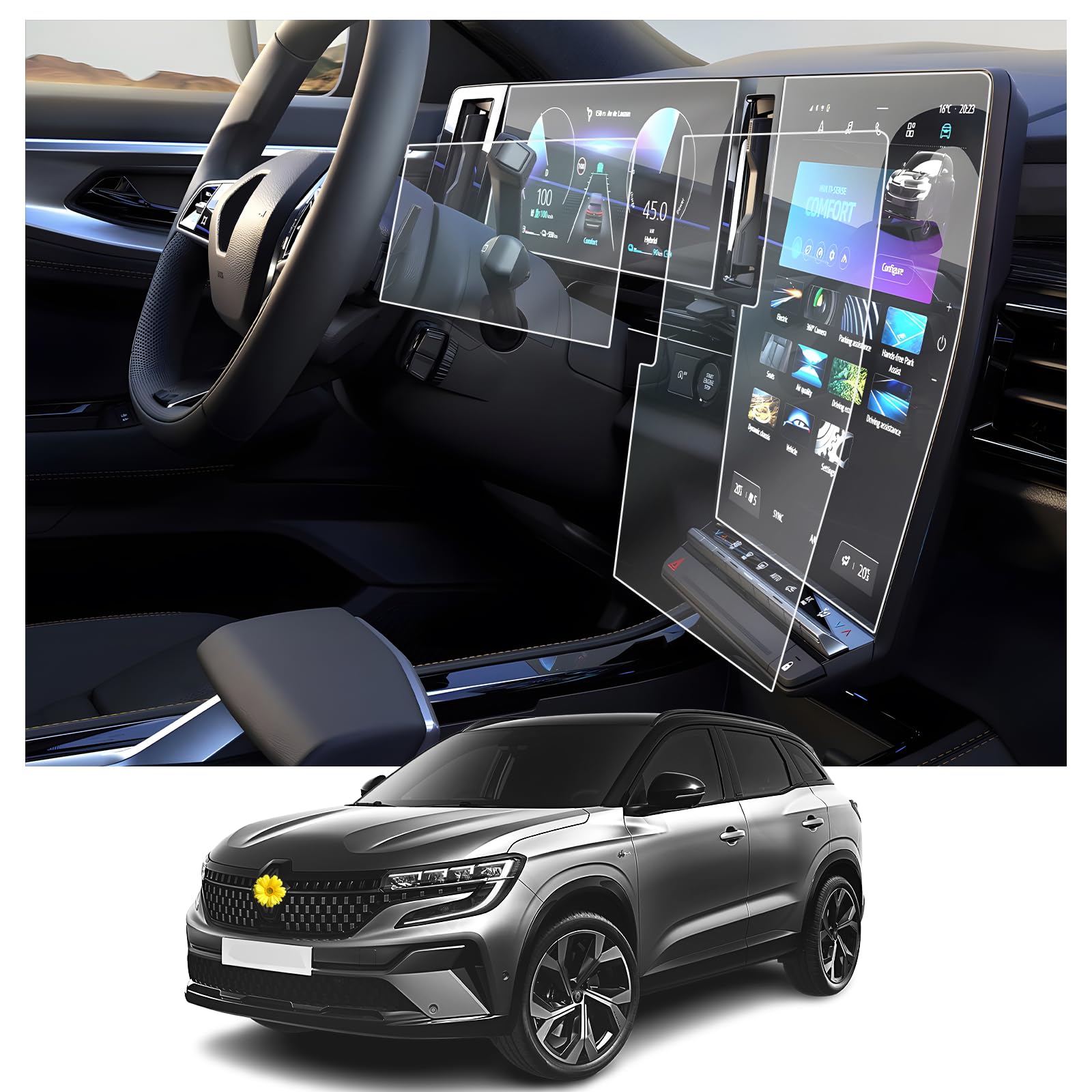 Ruiya Para 7" Toyota Hilux AN120/AN130 2016-2020 Protector De