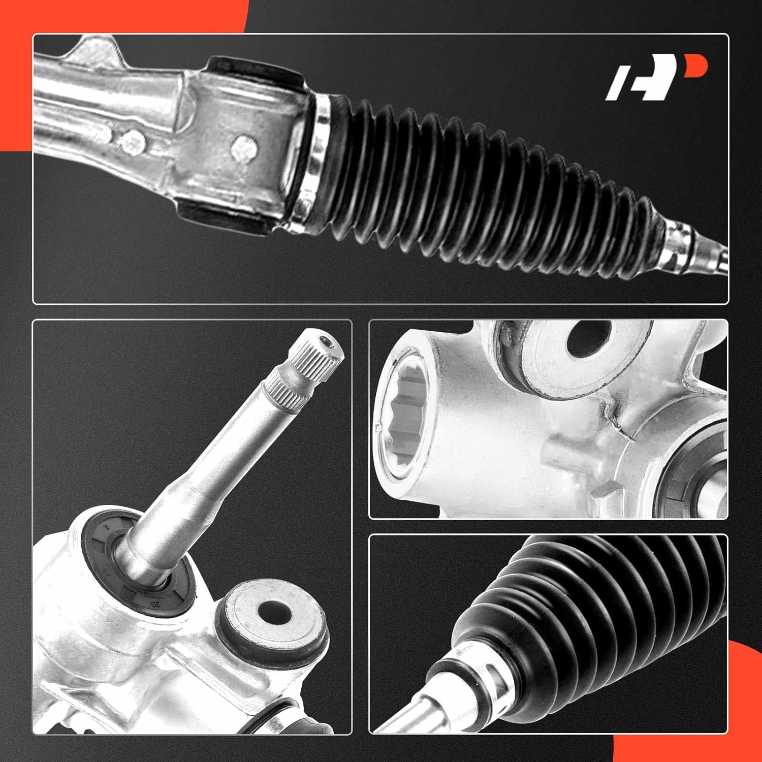 A-Premium - Electronic Power Steering Rack and Pinion Compatible with Toyota Yaris 2006-2012 1.5L, Replace# 4551052140