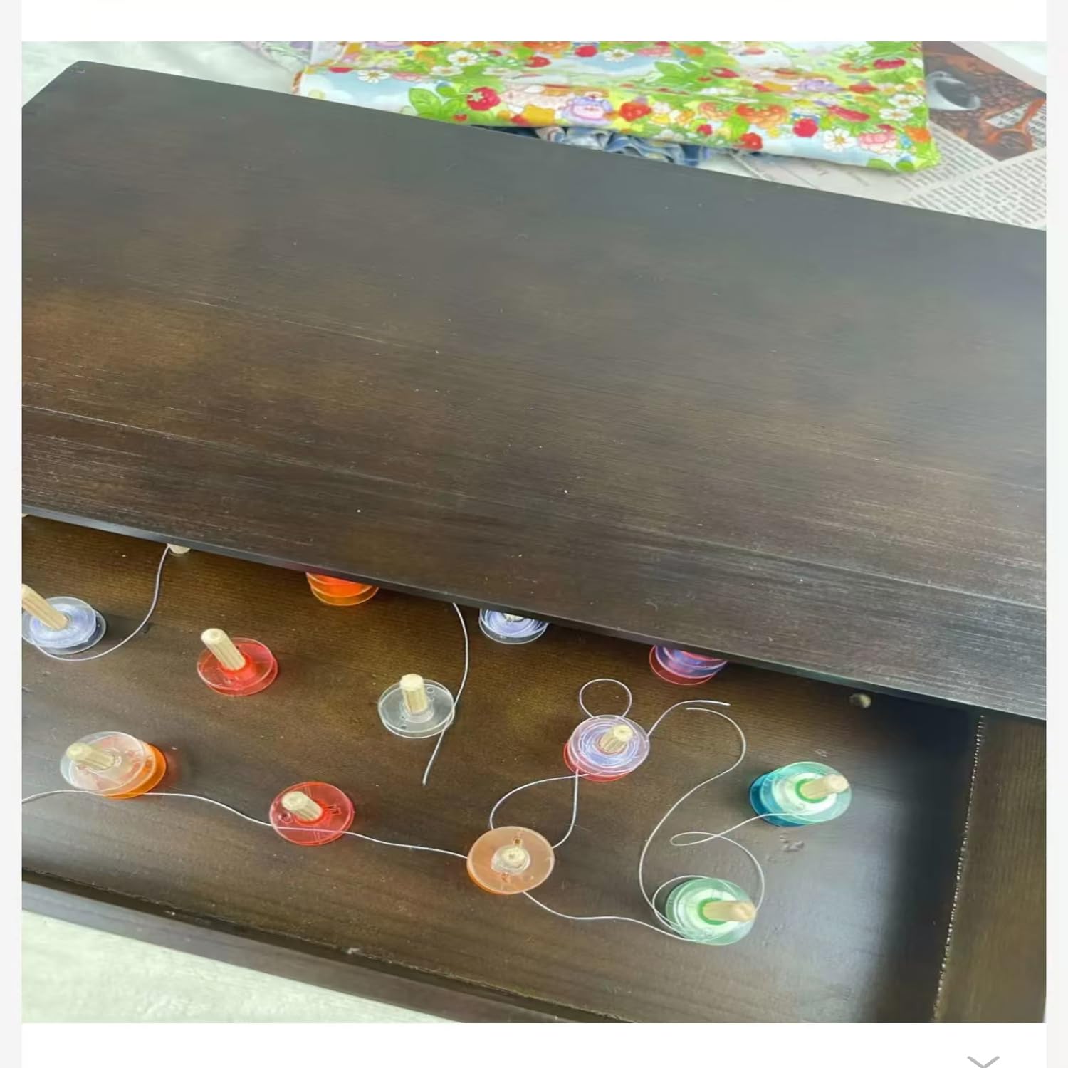 Pliegue Fruncido de 24 hileras, con Caja Trasera y Aguja Especial, para Ropa, Tela, Bricolaje, máquina de Coser con Volantes, prensatelas para fruncir Pliegues y Volantes