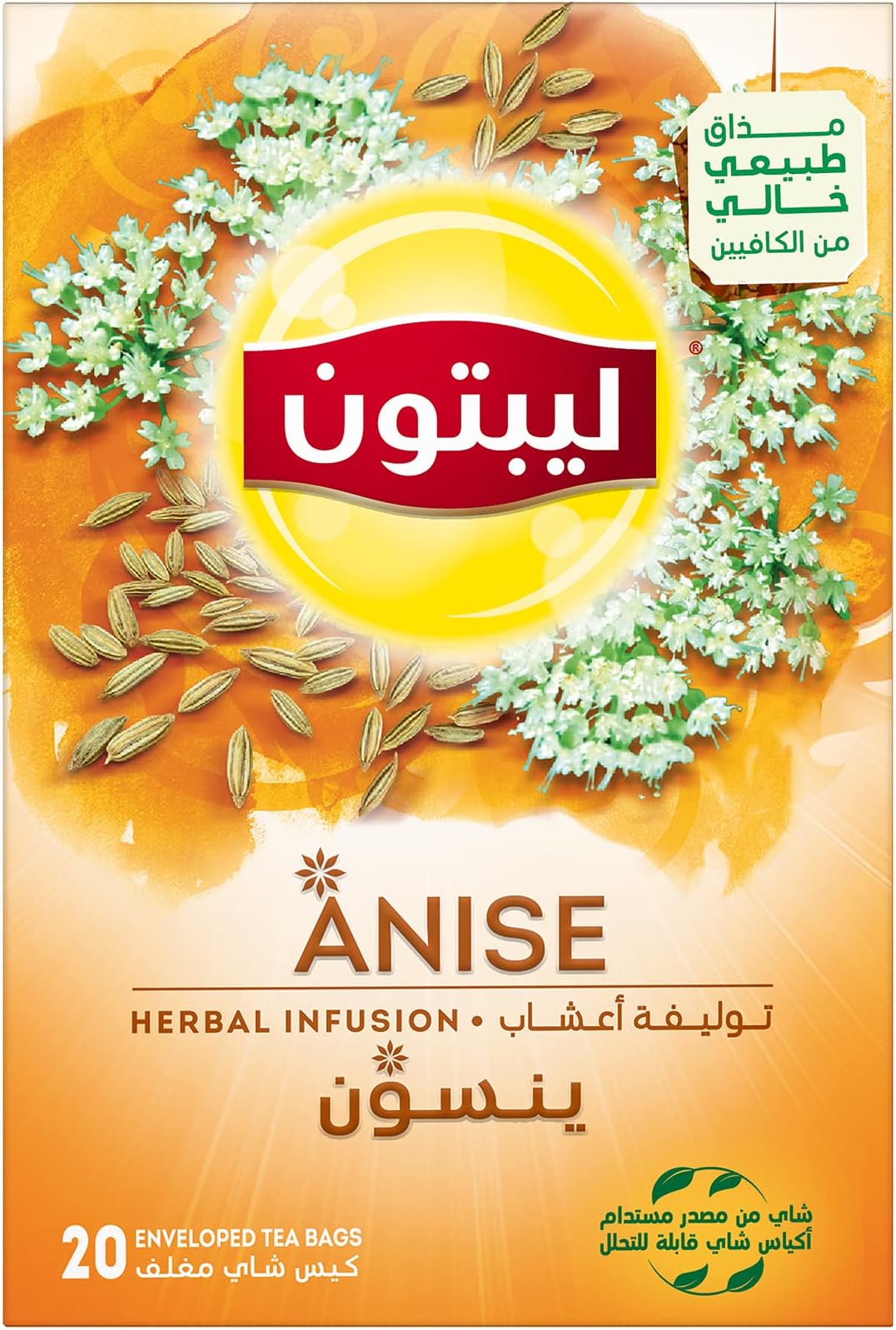 Herbal Infusion Tea Anise, 20 Teabags