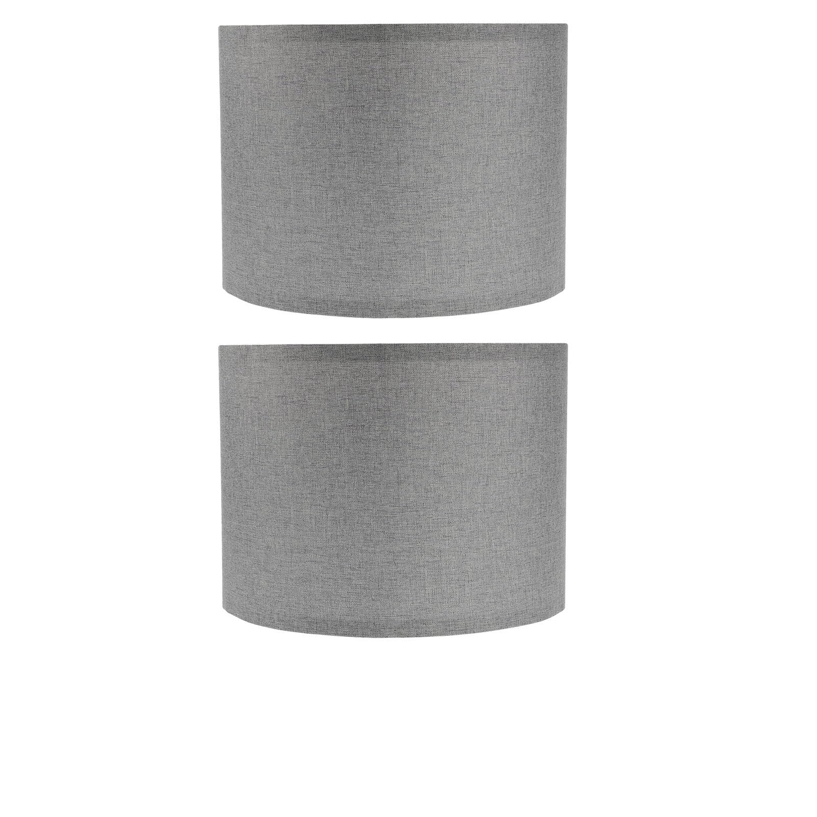 Halloween 2pcs Fabric Lamp Shades Barrel Clip Replacement