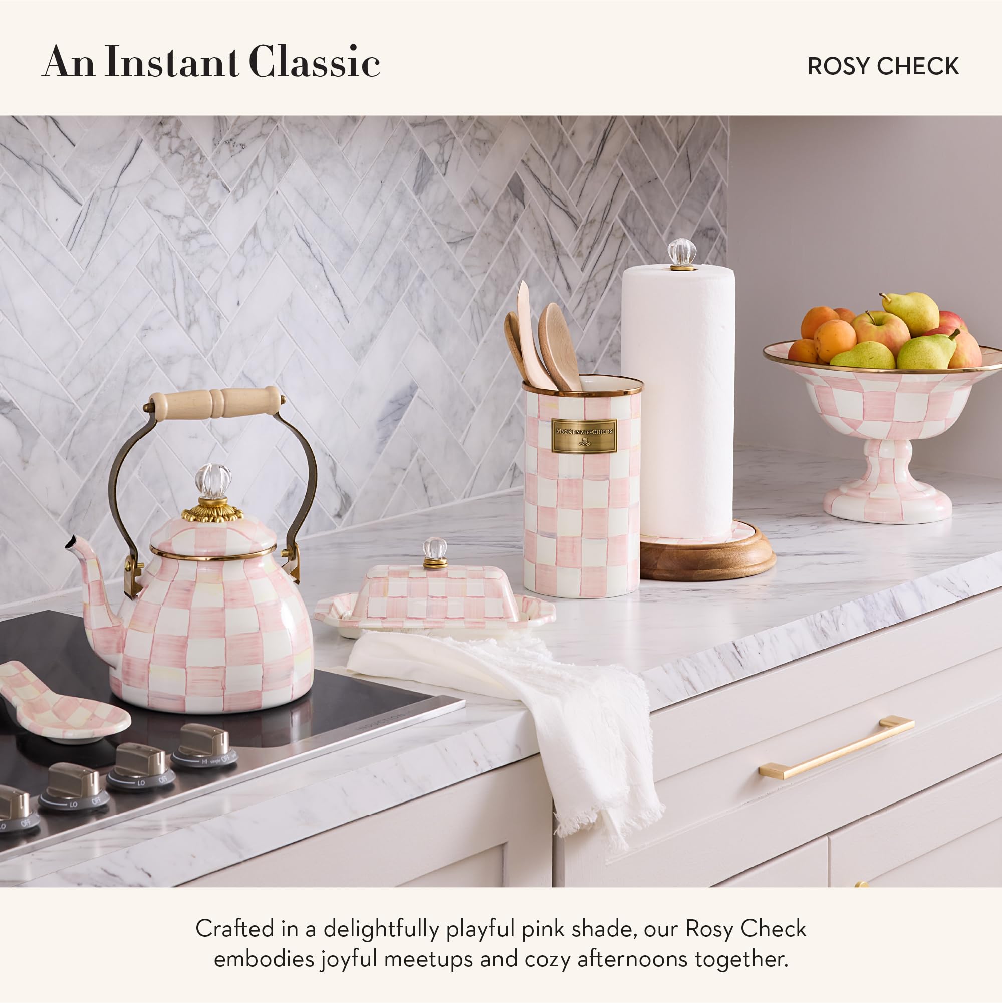 MACKENZIE-CHILDS エナメルコンポート Amazon.com: MACKENZIE-CHILDS Enamel Compote, Cute Enamel Pedestal