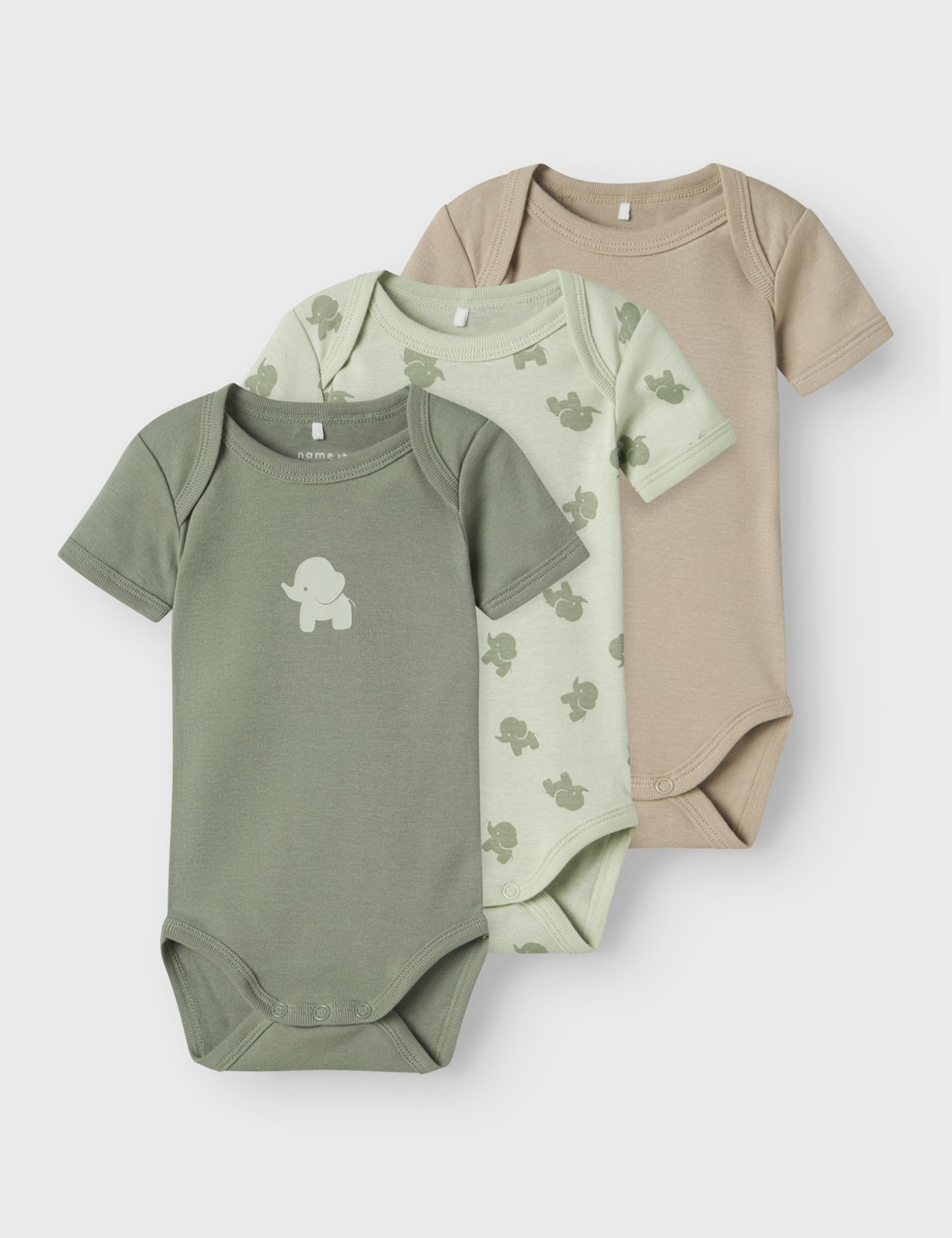 Męskie Sea Foam Nbmbody 3P SS Ss Elephant Noos, Numeric_50 (3 sztuki), Pianka Sea Foam., numeric_50