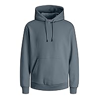 Jack & Jones Jjebradley - Felpa con Cappuccio Noos, Stormy Weather
