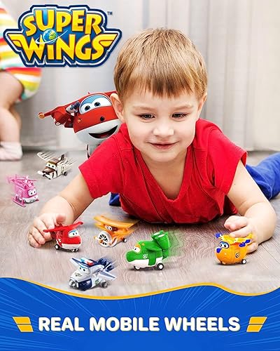 Miniatura 6 de Pauqete para colecciionistas de Super Wings Transform-a-Bots Collectorsescala de 2in