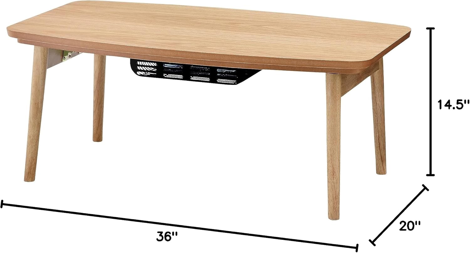 AZUMAYA ELFI-901BK Folding Legs Kotatsu Heater Table Jamaica Ubuy