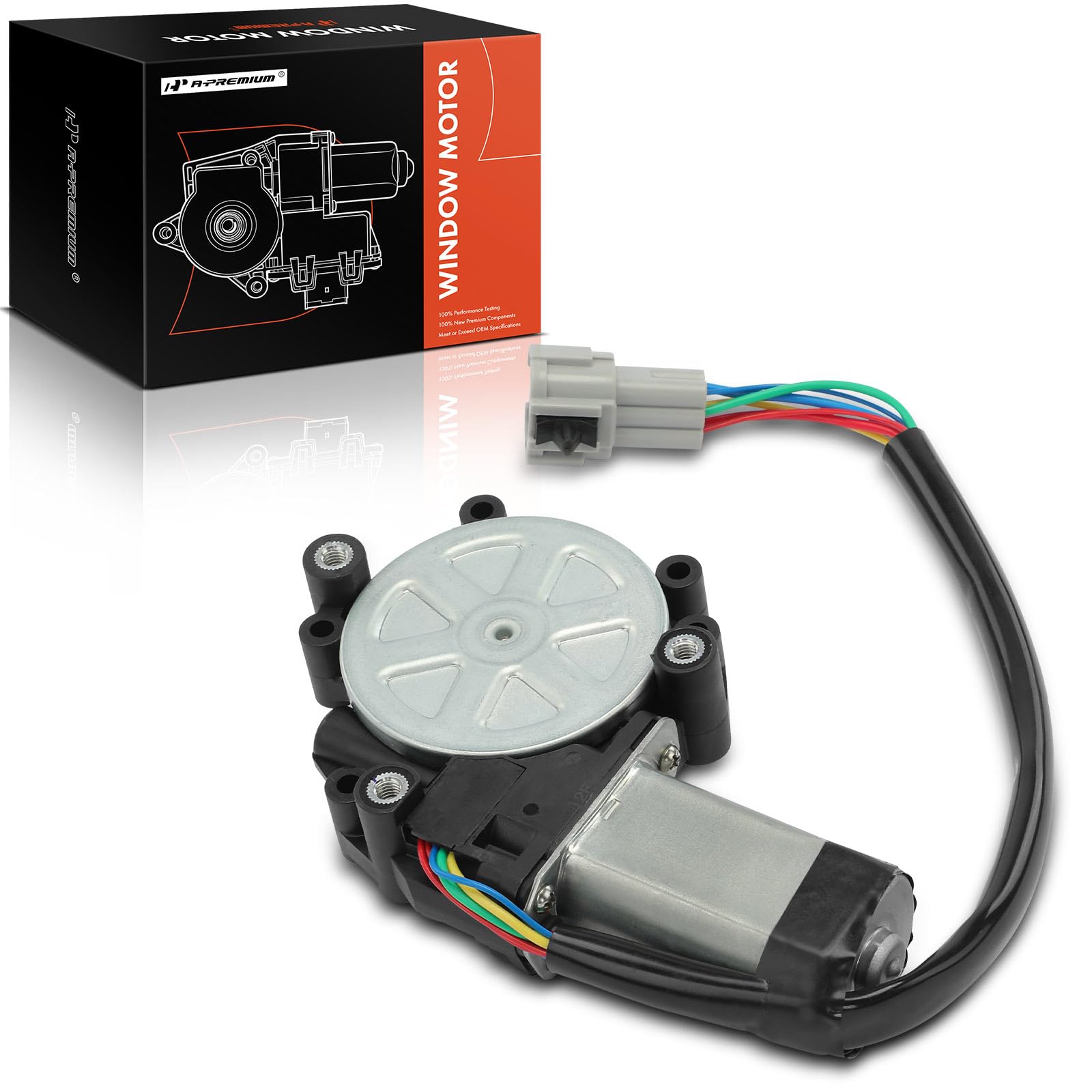 A-Premium Power Window Lift Motor for Infiniti QX56 2004-2009 Nissan Maxima 2004-2008 Rear Right Passenger Side-image-17