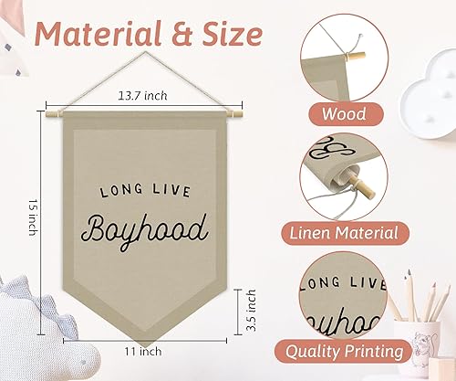 Miniatura 68 de Decoración de pared azul marino para habitación de niños, decoración de pared para dormitorio de niños, decoración de habitación de niños, Azul