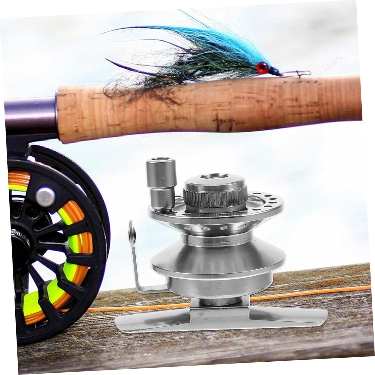 Ice Fishing Reel Fishing Wheel Handle Sea Fishing Line Wheel Fly Fishing Reels Fishing Gear Carbon