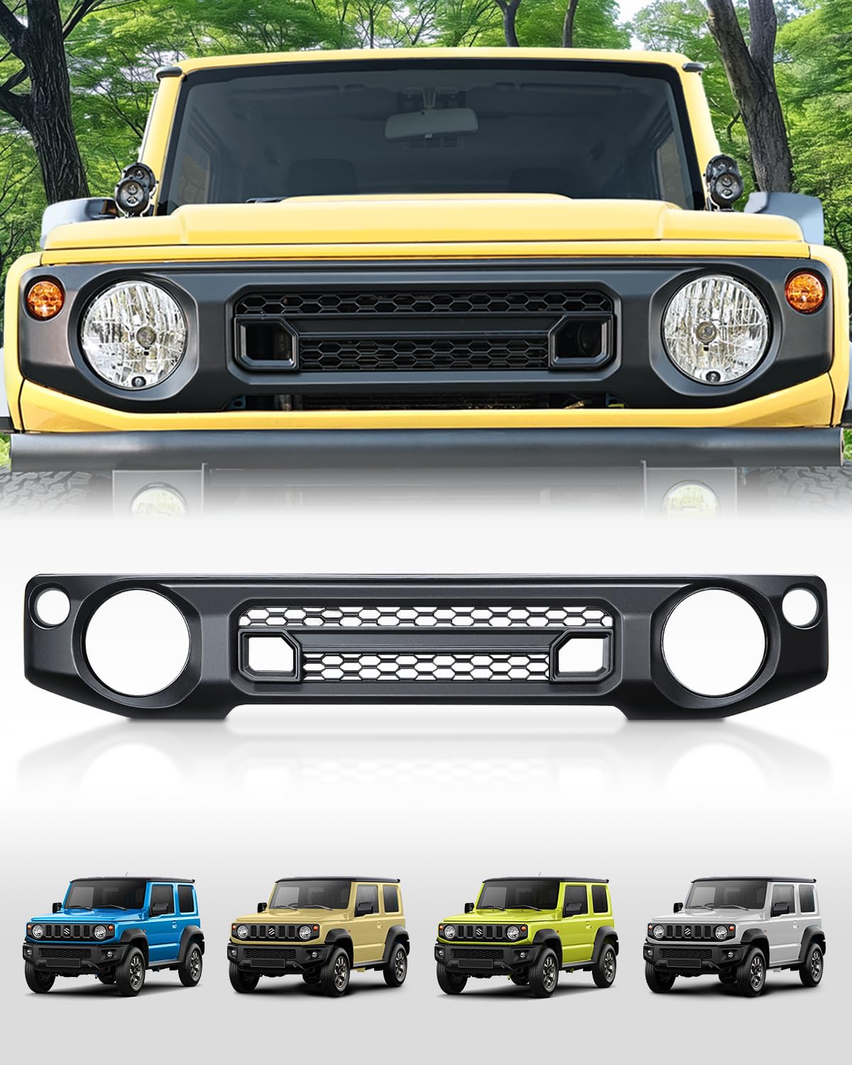 Amazon | スズキ ジムニーシエラ JB74 フロントグリル JB64 オート