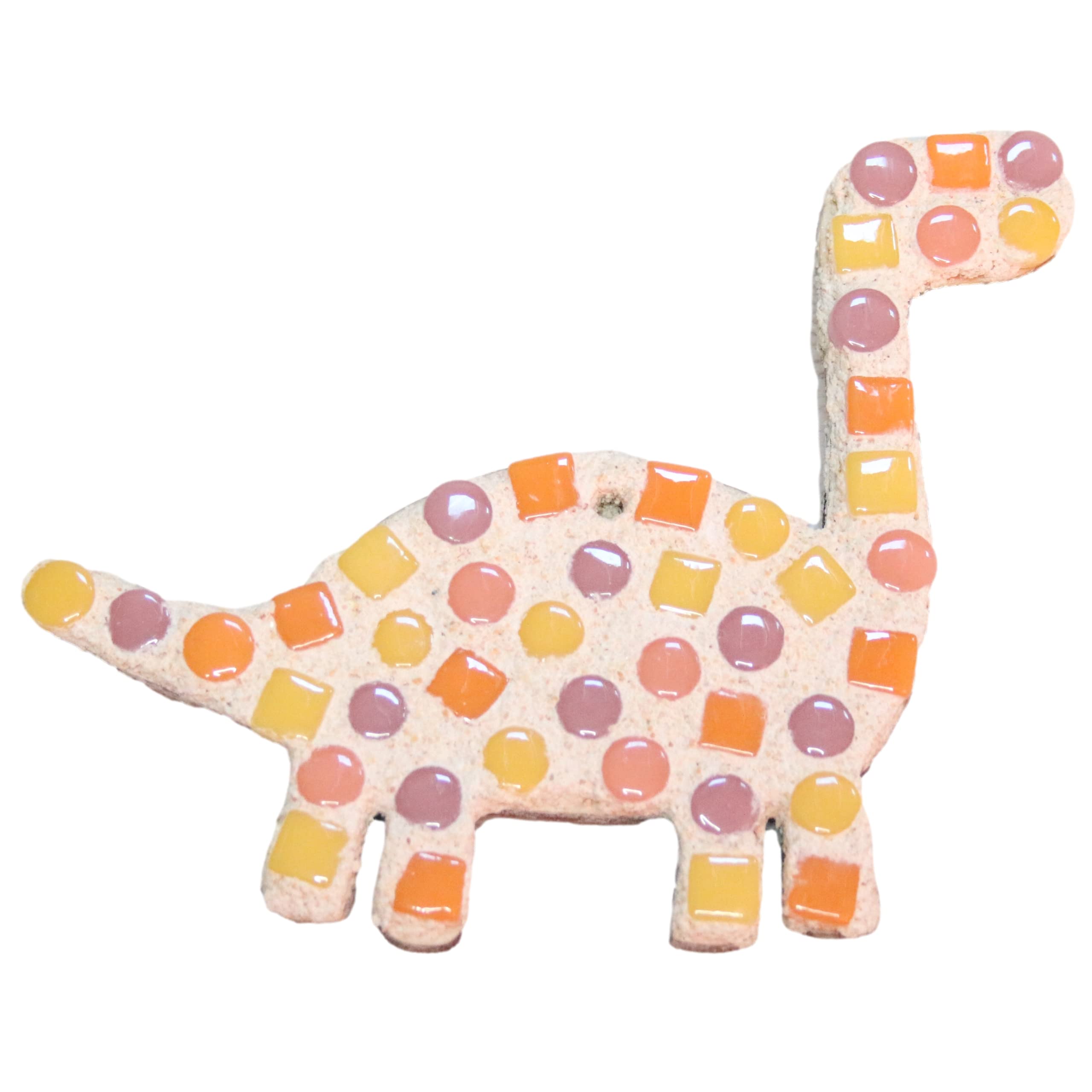 Crafty You Crafty Me - Dinosaur Craft Kit, DIY Diplodocus Mosaic Kit, Made in UK โ image 1