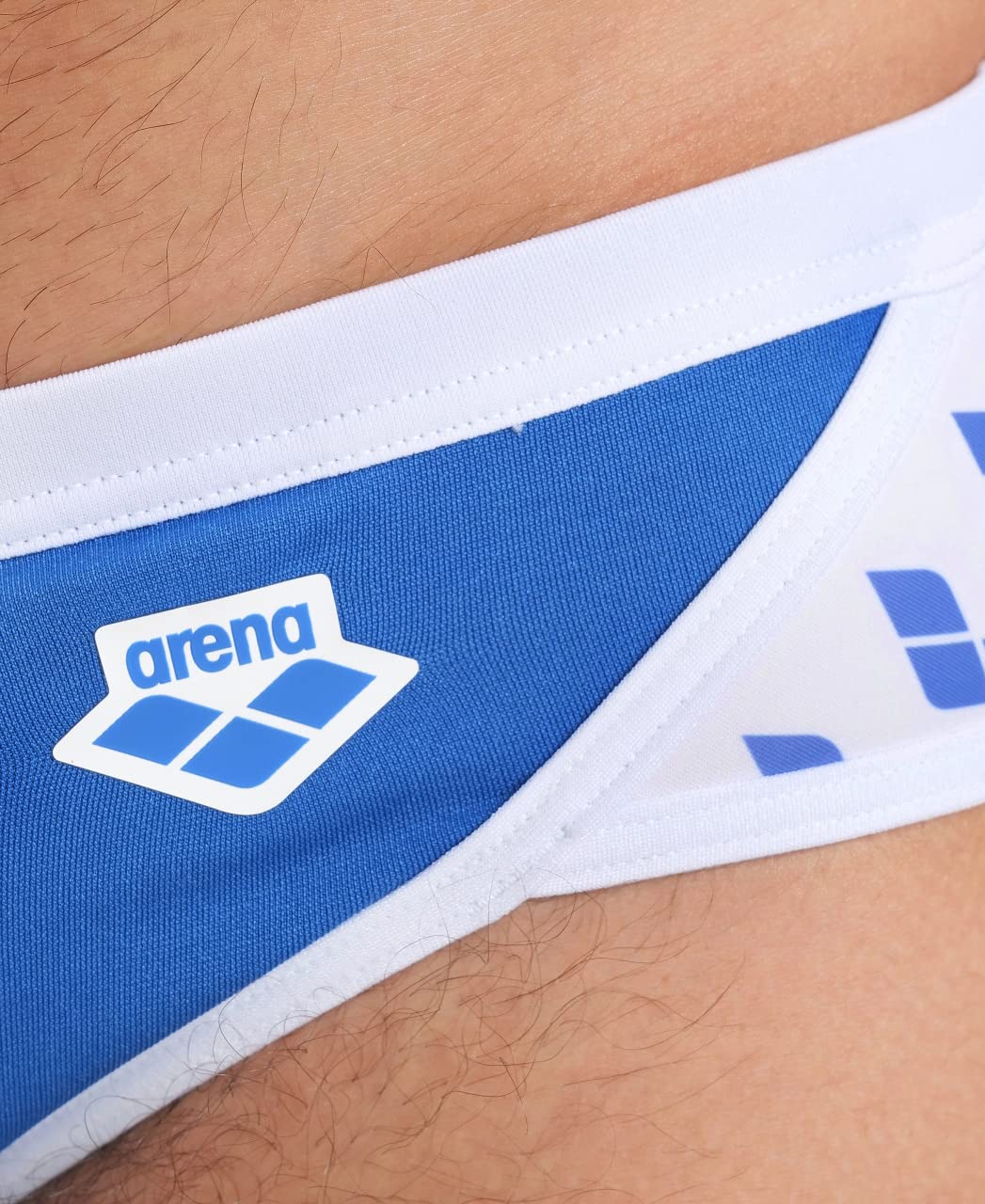 Arena Men's Icons Bañador Sólido Bañador Bragas de Natación, Royal/Blanco, 8