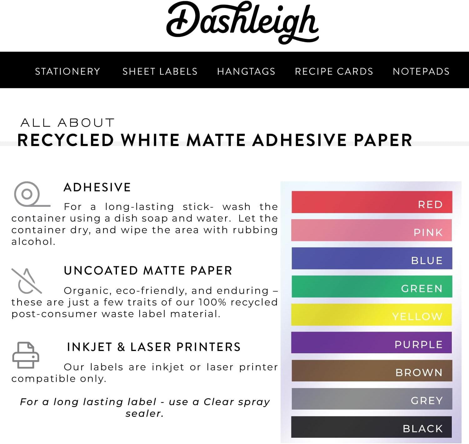Dashleigh Mini Bottle Labels 3x1.5 Inch, 70 Blank Printable Stickers for Mini Champagne, Wine and Liquor Bottles - Recycled White Label Sheets for Inkjet and Laser Printer, Wedding Favors, Party Gifts