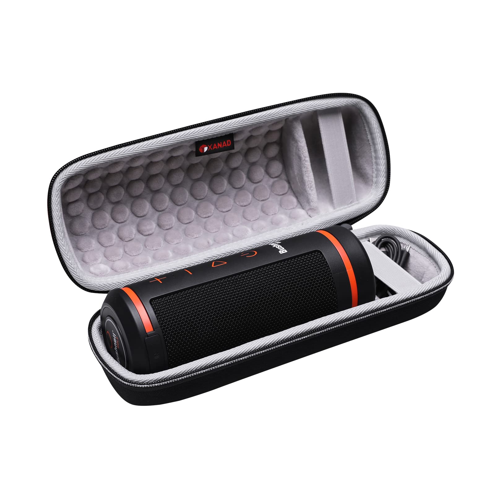 Photo 1 of **CARRYING CASE ONLY**
XANAD Travel Case for Bushnell Wingman GPS Portable Wireless Bluetooth Speaker - Carrying Organizer Storage Bag