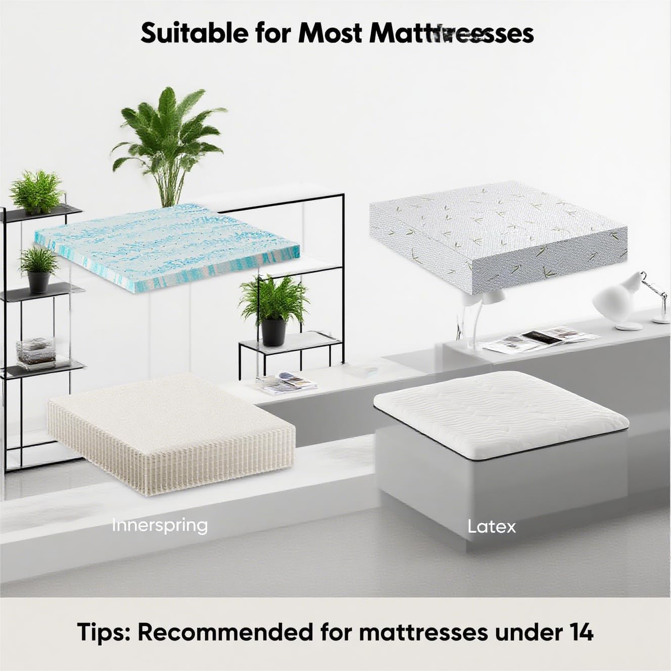 Full Size Adjustable Bed Frame - Zero Gravity, Anti-Snore, Head (0-60°)/Foot (0-40°) Incline, 750LBS Capacity for Foam/Latex Mattresses