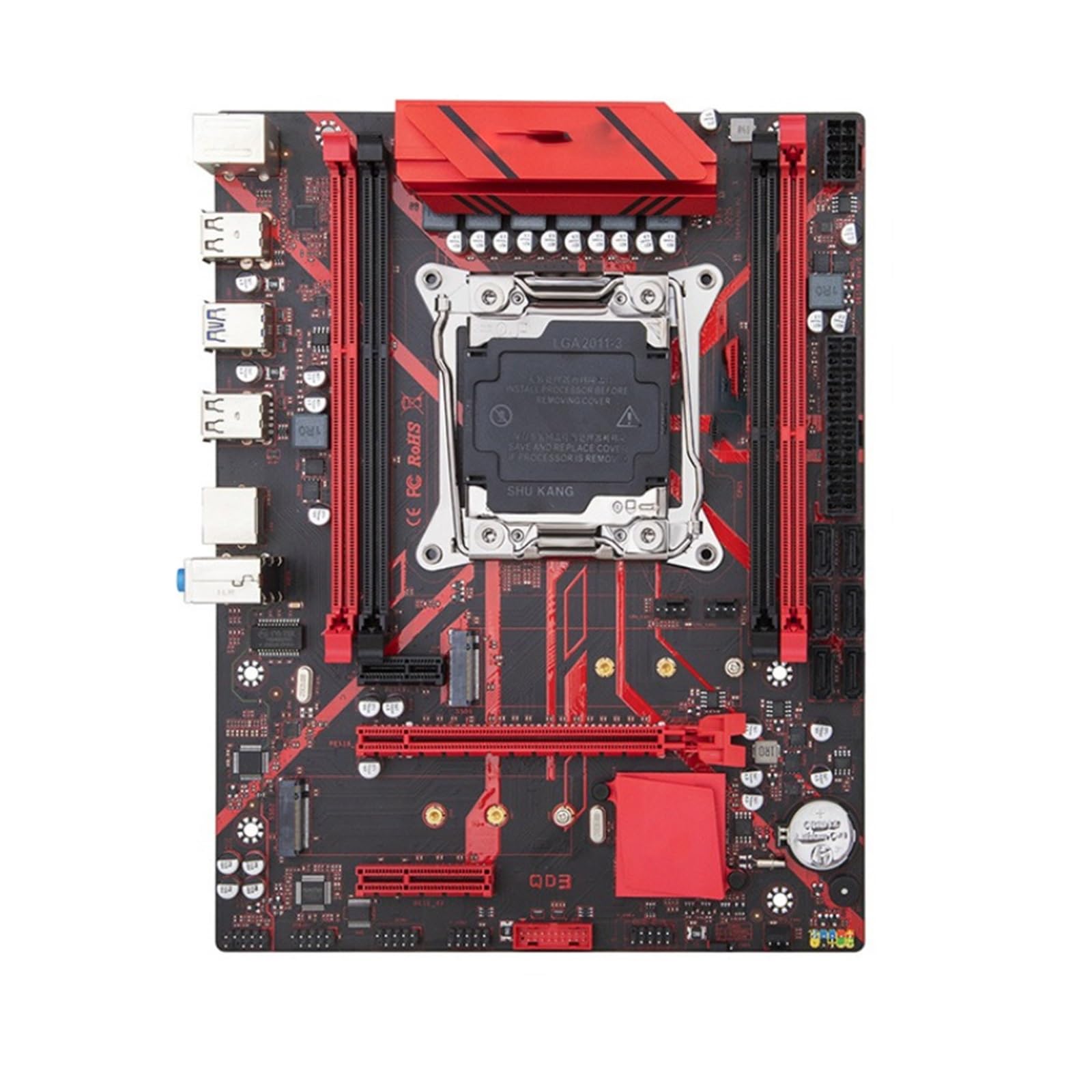 Scheda madre Fit For X99 chip originale C612 scheda principale DDR3 gioco in studio set multi-aperto supporta 2696V3 2678V3