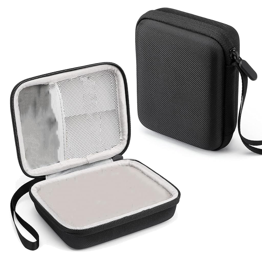 HASTHIP® Guitar Pick Holder Case Compatible with Fender, 32 Slot Storage Organizer Bag, Compact Durable EVA Hard Shell, Portable Pick Pouch with Mesh Pocket, Ideal Gift for Guitarists and Musicians