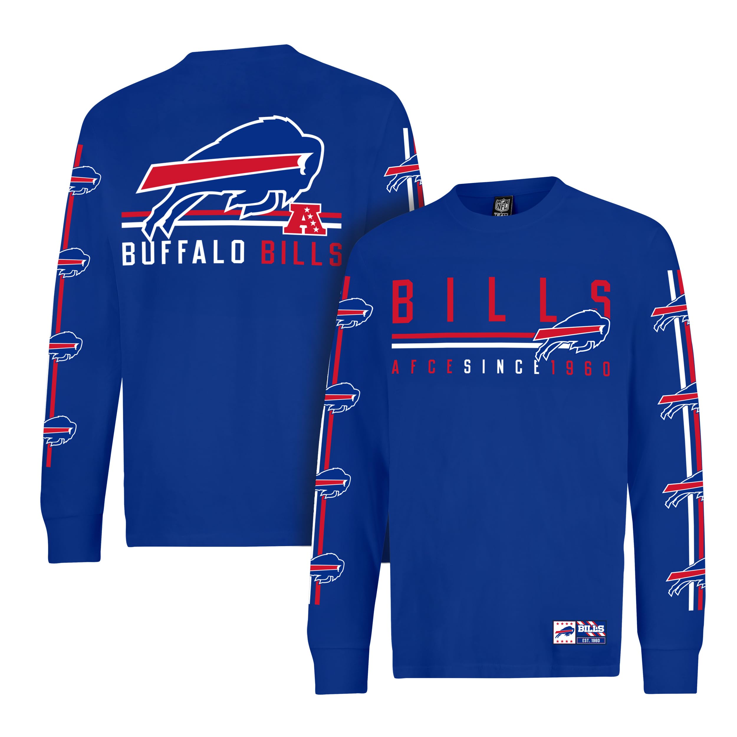 Ultra Game Youth NFL Official Supremely Soft Long Sleeve T-Shirt