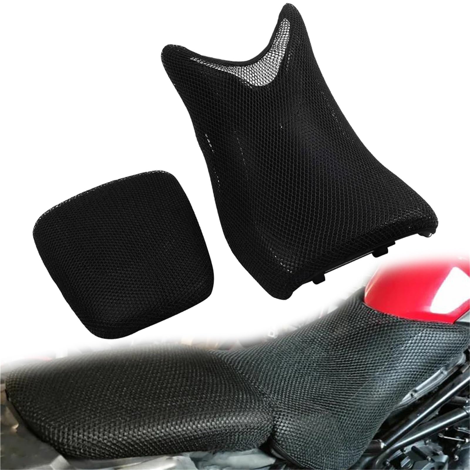 Housse de siège moto Triumph Tiger 800 contre la chaleur du soleil
