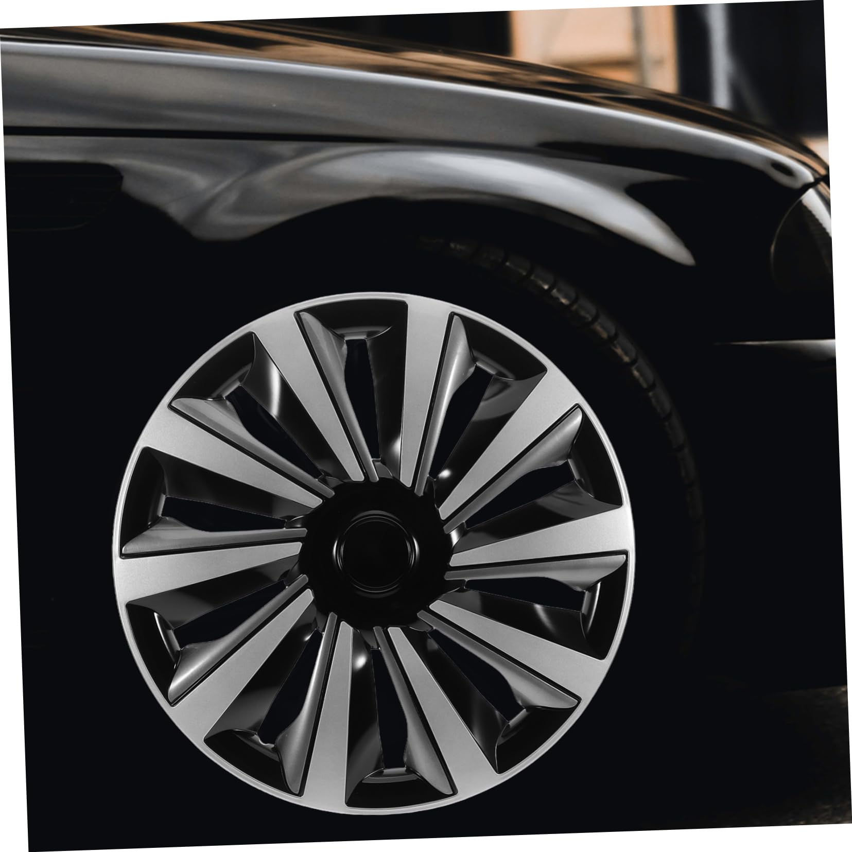 Gatuida Enjoliveurs 15 Pouces pour Roue de Voiture en PP, Protections D’enjoliveurs, Usage Polyvalent, Protection de Jante en Ville Voyage