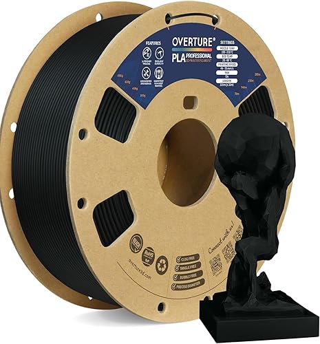 Vista 90 de OVERTURE PLA Plus (PLA+) Filament 1.75mm, Stronger & More Durable, Professional Toughness 3D Printer Filament 1kg (2.2lbs), High Precision +