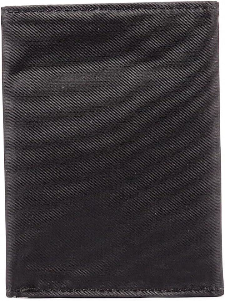 Big Skinny Men's RFID Blocking Tri-Fold Slim Wallet, Holds Up to 25 Cards, Black
