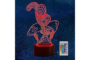 Spider-Man 3D Night Light: Spectacular Web-Slinging Illumination