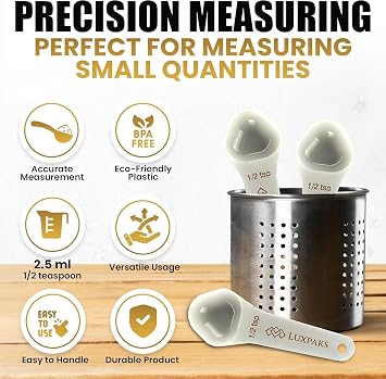 LUXPAKS Measuring Spoon Bundled with Powder 72 Servings Orange Smooth