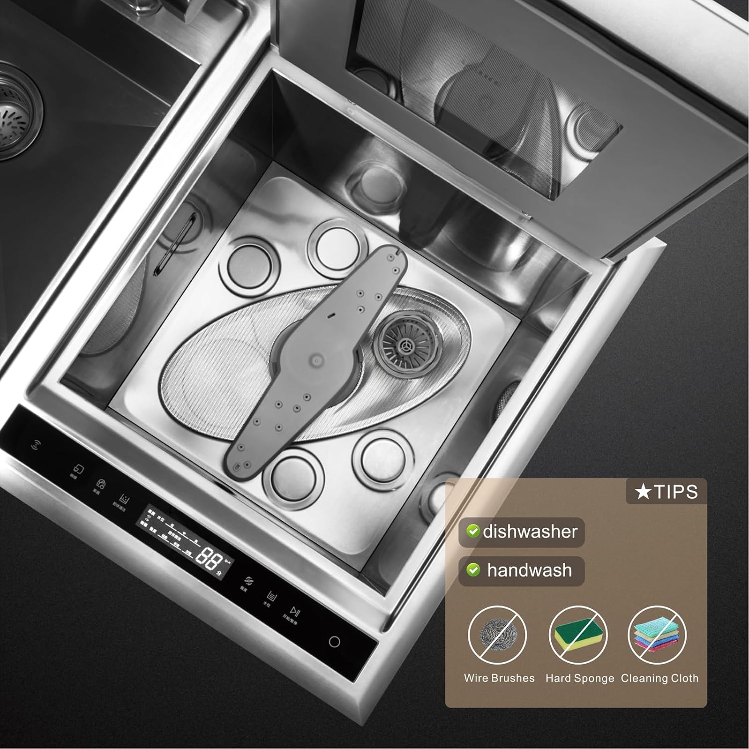 20-Piece Forged Hammered Stainless Steel Flatware Cutlery Set for 4, SXY INOX Includes Dinner Knives,Dinner Forks, Tea Spoons, Dinner Spoons, Salad forks, Mirror Polished - Dishwasher Safe