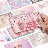 Vista 17 de Tarjetas de presentación personalizadas con plantillas coloridas, tarjetas de visita personalizadas con tu logo, de 3.5 x 2 pulgadas, papel mate