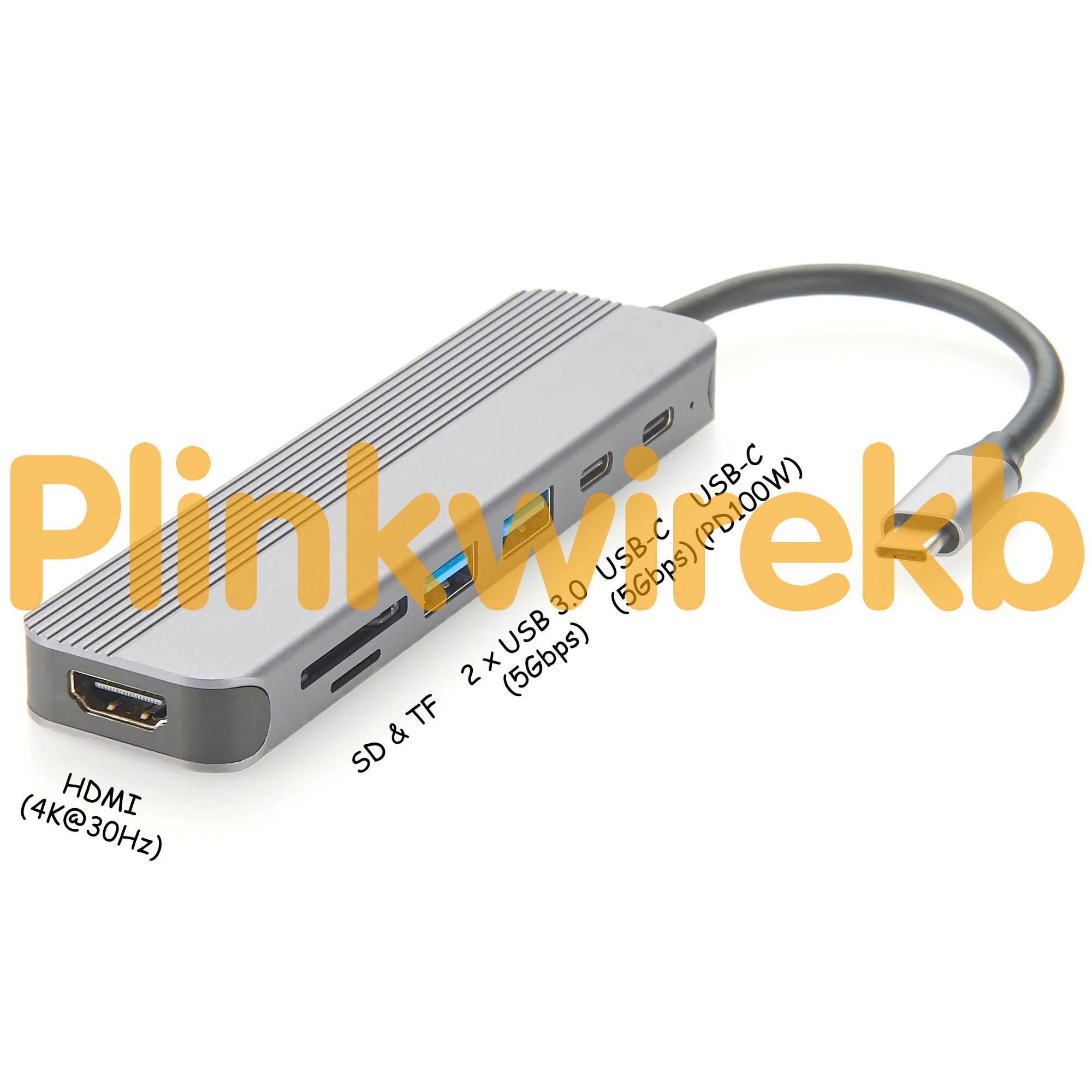 PCM-UHC1731 - Adattatore multiporta USB-C 7 in 1