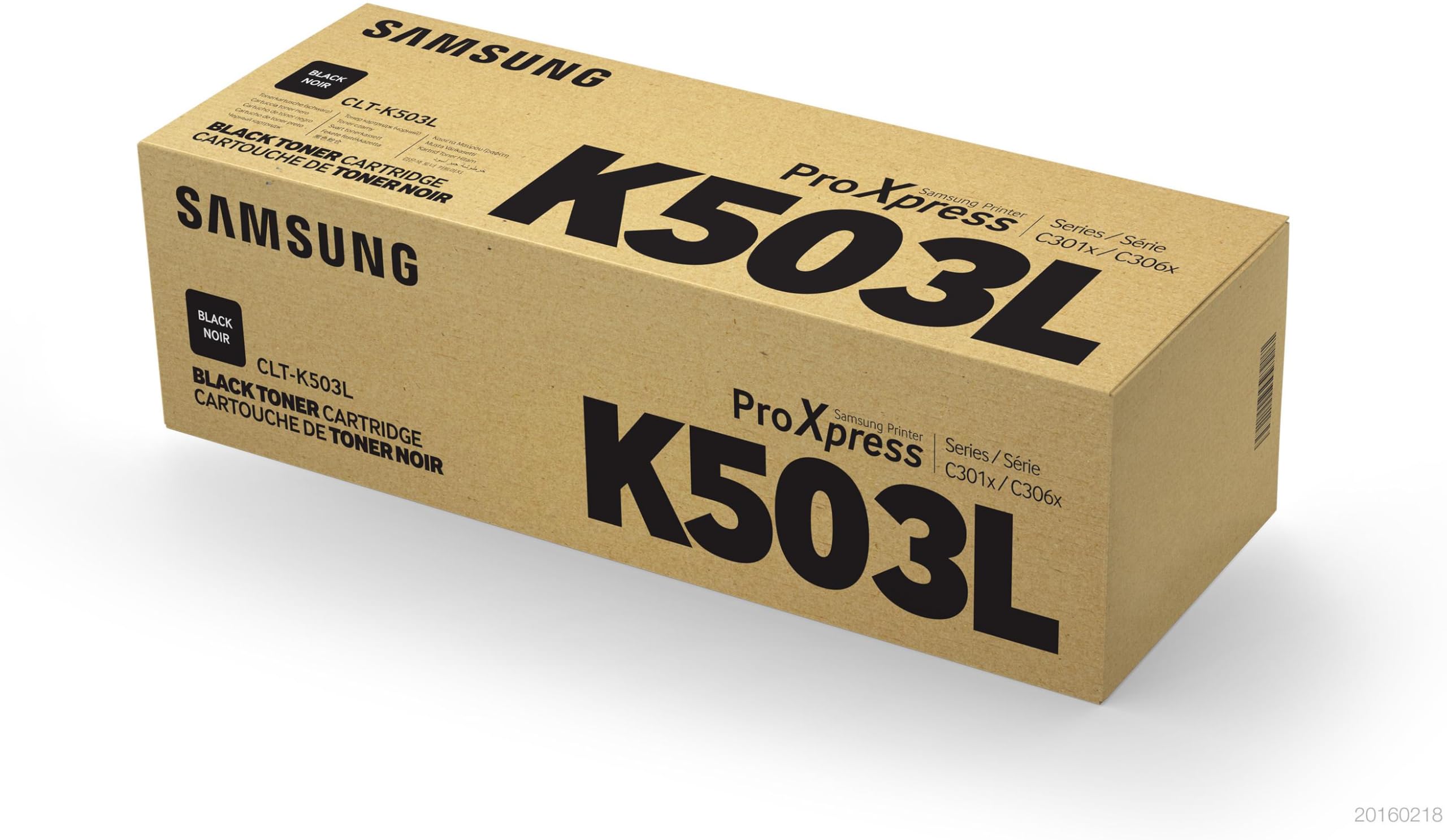 Samsung SU147A CLT-K503L High Yield Toner Cartridge, Black, Pack of 1