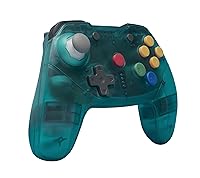 Vista 2 de Brawler64 Wireless Nintendo Switch Controller Online Bluetooth NSO Edition, Blue
