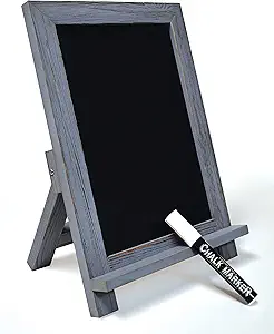 Better Office Products Framed Tabletop Chalkboard Sign (9.5