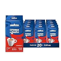 Vista 8 de Café molido, italiano, Lavazza Crema e Gusto, bloques de 8.8 oz