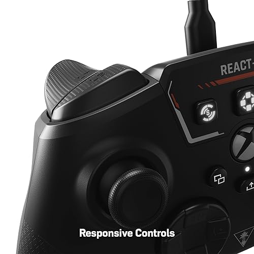 Miniatura 9 de Turtle Beach REACT-R Controller Wired Game Controller Xbox Series X, Xbox Series S, Xbox One & Windows Audio Controls, Mappable Buttons, Textured