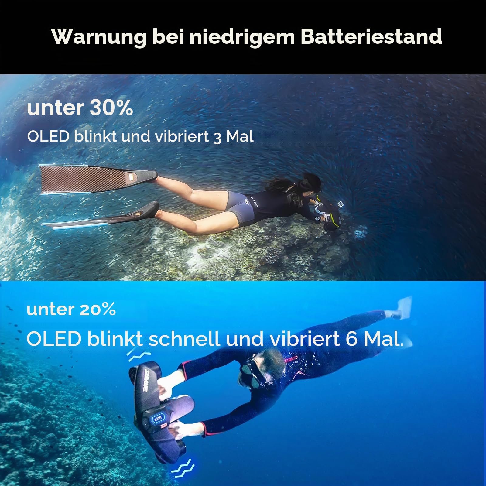 Sublue Navbow Plus Smart Professioneller Unterwasser-Scooter Dual-Motoren mit Action-Kamera-Halterung, 3-Gang-Geschwindigkeit, 2 m/s, 40 m, Schwimmbad, Tauchen, Schnorcheln