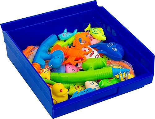 Vista 26 de Akro-Mils 30170 - Caja de plástico para estantes anidados, (12 x 11 x 4 pulgadas), color rojo, (paquete de 12)