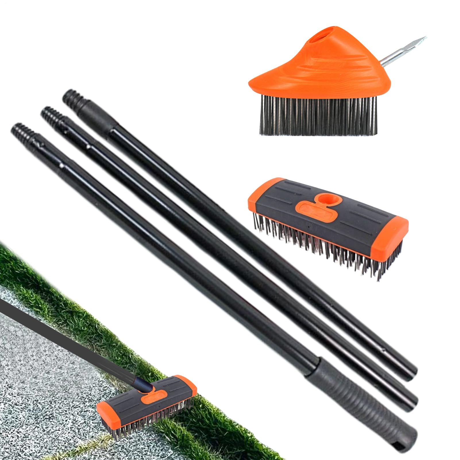 Brosse Désherbeur pour Fissures : nettoyez vos pavés et gouttière sans effort