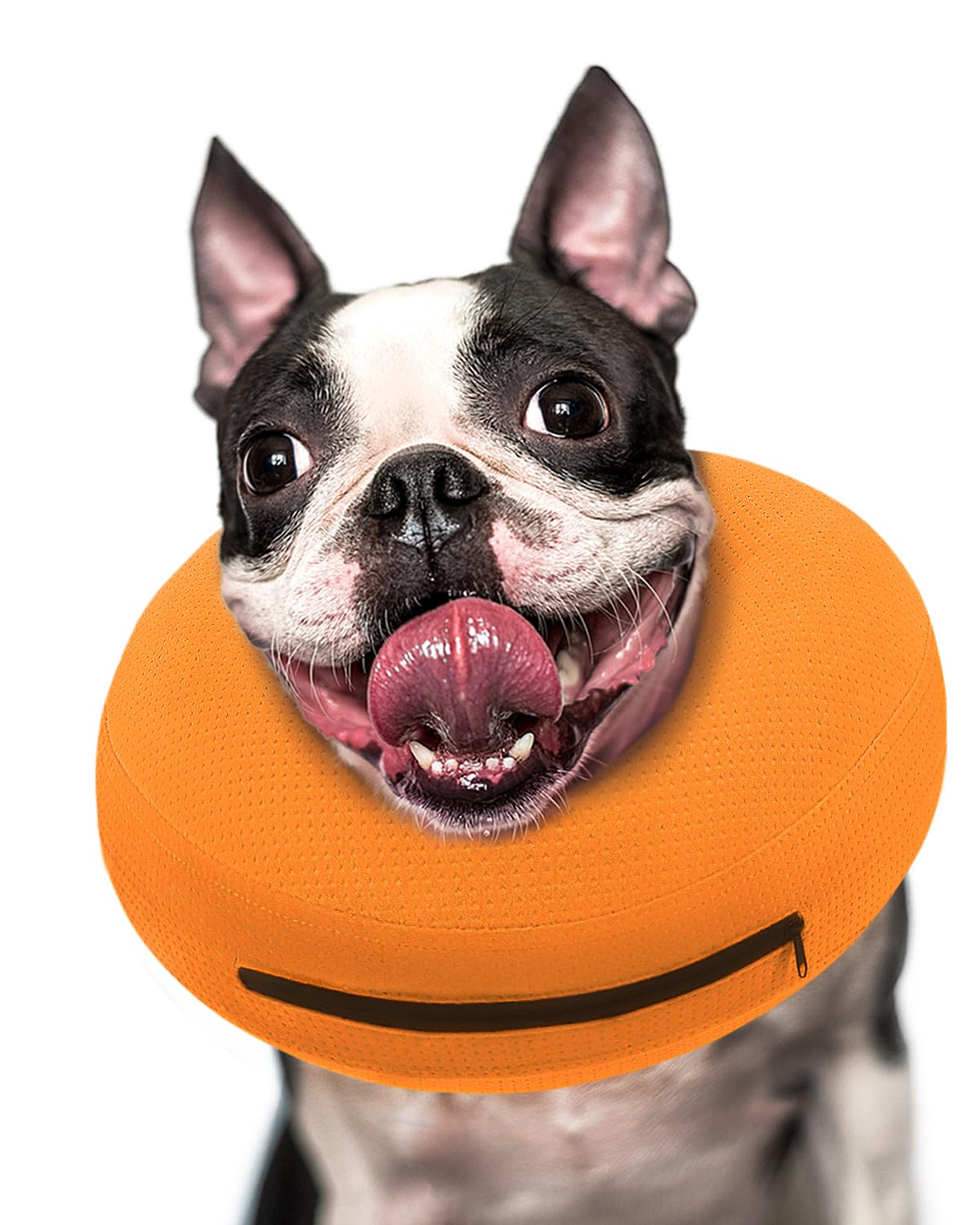 Supet Inflatable Dog Cone Collar for Large Medium Small Dogs, Soft Cone Collar for Dogs Puppies Cats, E Collar Pet Cone Alternative After Surgery