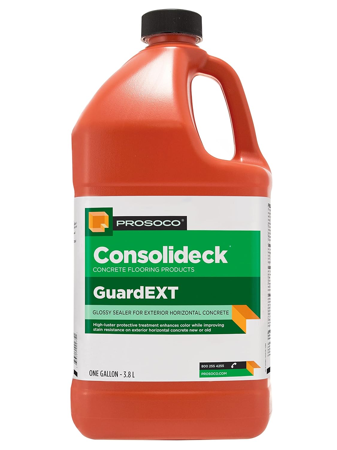 PROSOCO GuardEXT | Glossy Sealer for Exterior Horizontal Concrete - Trusted by Professionals (1 Gallon)