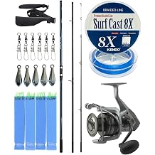 YekOutdoor Profesyonel Olta Seti Shimano Kam  Alivio Surf T 450 BX-G 4,50m 225g 3pc&Okuma Tomcat TMC-8000 6+1bb Olta Makinesi