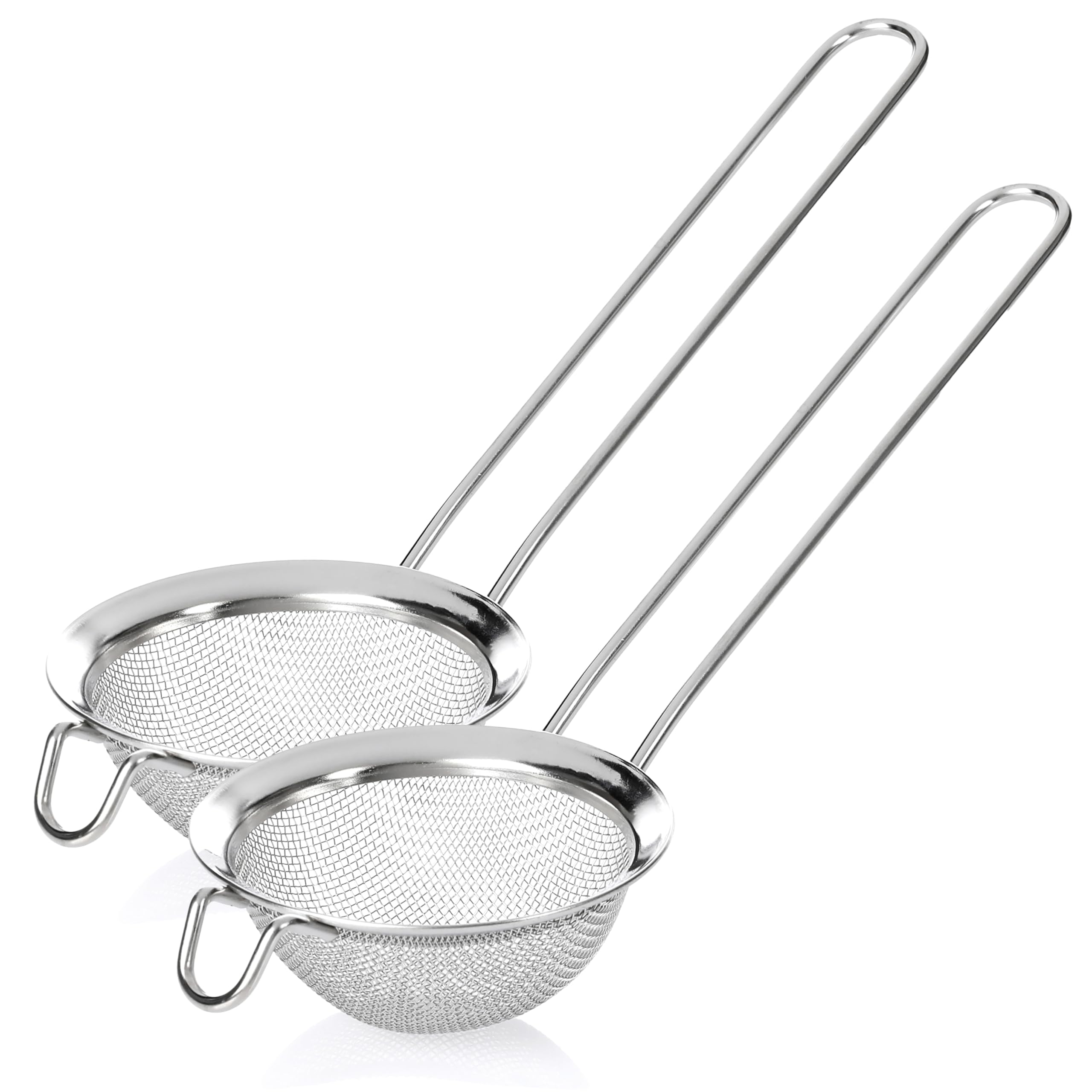 Toyvian 2 Pièces Filtre à Thé Inox Passoire Fine Pour Théière Légère Et