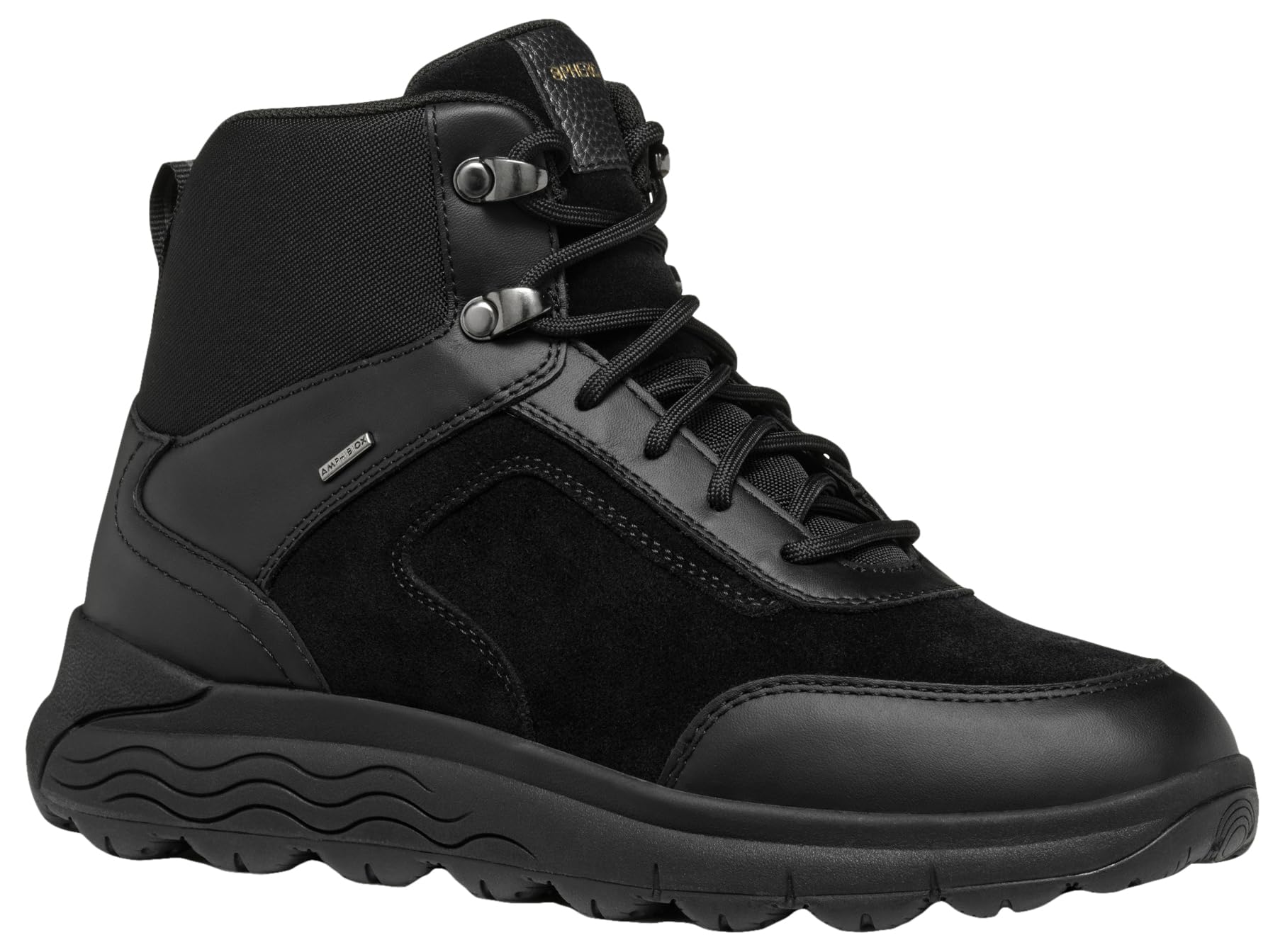 Geox Damen Schwarz Woman D Spherica 4X4 B Abx Hybrid Black 40_Eu
