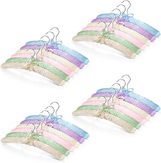 16 Narrow Walk In Closet Ideas Layouts That Actually Flow Well 33 Jetec 24 Pieces Satin Padded Hangers with 360° Swiveling Hook Sponge Sho...