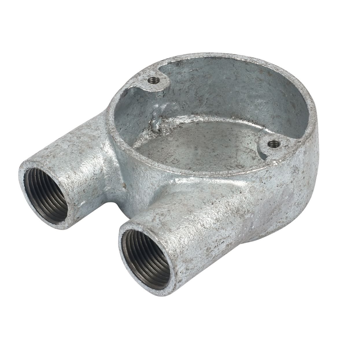 Galvanised 20mm Conduit Box 'U'