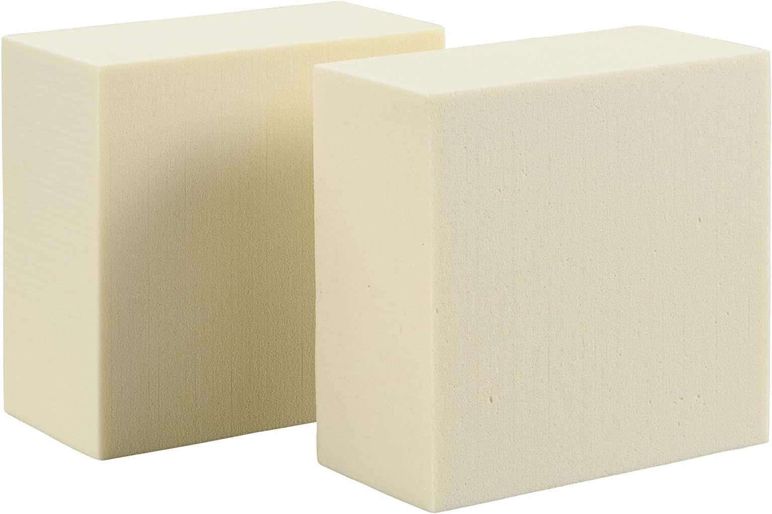 Sculpture Block - Polyurethane Foam Carving Block - 6 x 6 x 3 inches - 2 Pack