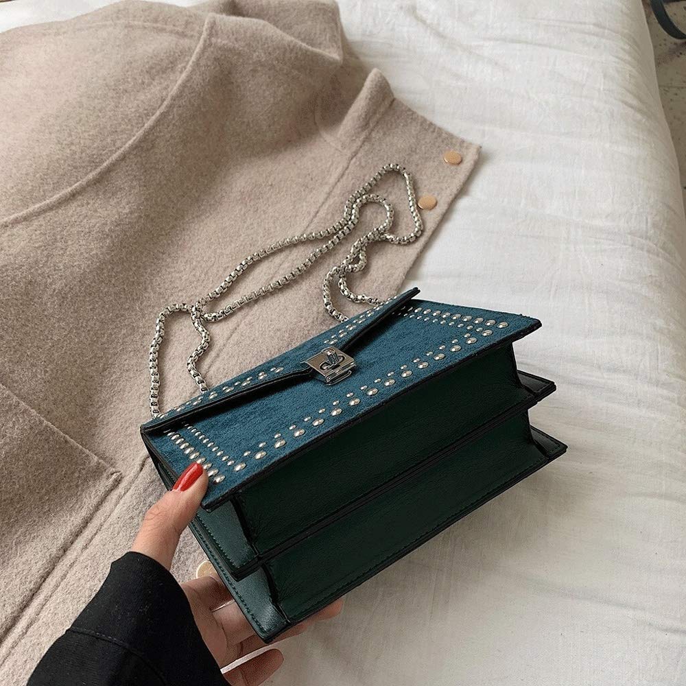 Bolsos de Hombro para Mujer Exfoliante de hombro Bolsos cuero Crossbody las mujeres del monedero mini bolsa la cadena bolsas mensajero bolso
