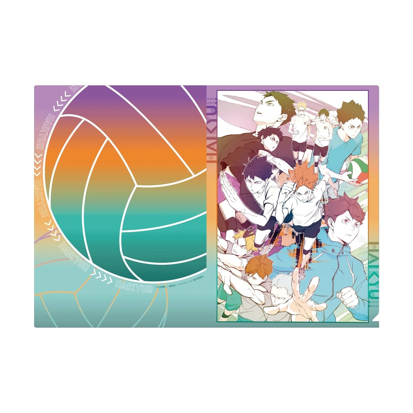 Amazon.co.jp: エンスカイ アニメ『ハイキュー!!』 クリアファイル2 約