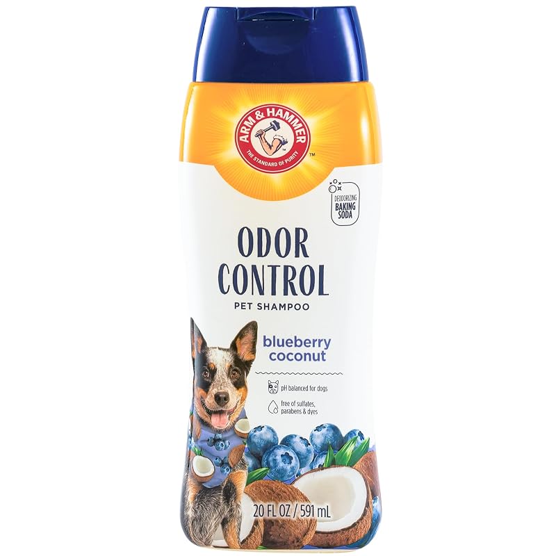 Shampoo para Cães Controle de Odores ARM & HAMMER Blueberry Coconut 600 mL